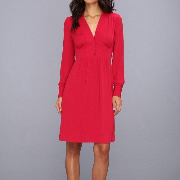 BCBGMaxAzria Dresses & Skirts - BCBGMAXAZRIA Fabiana Long Sleeves Prairie Dress